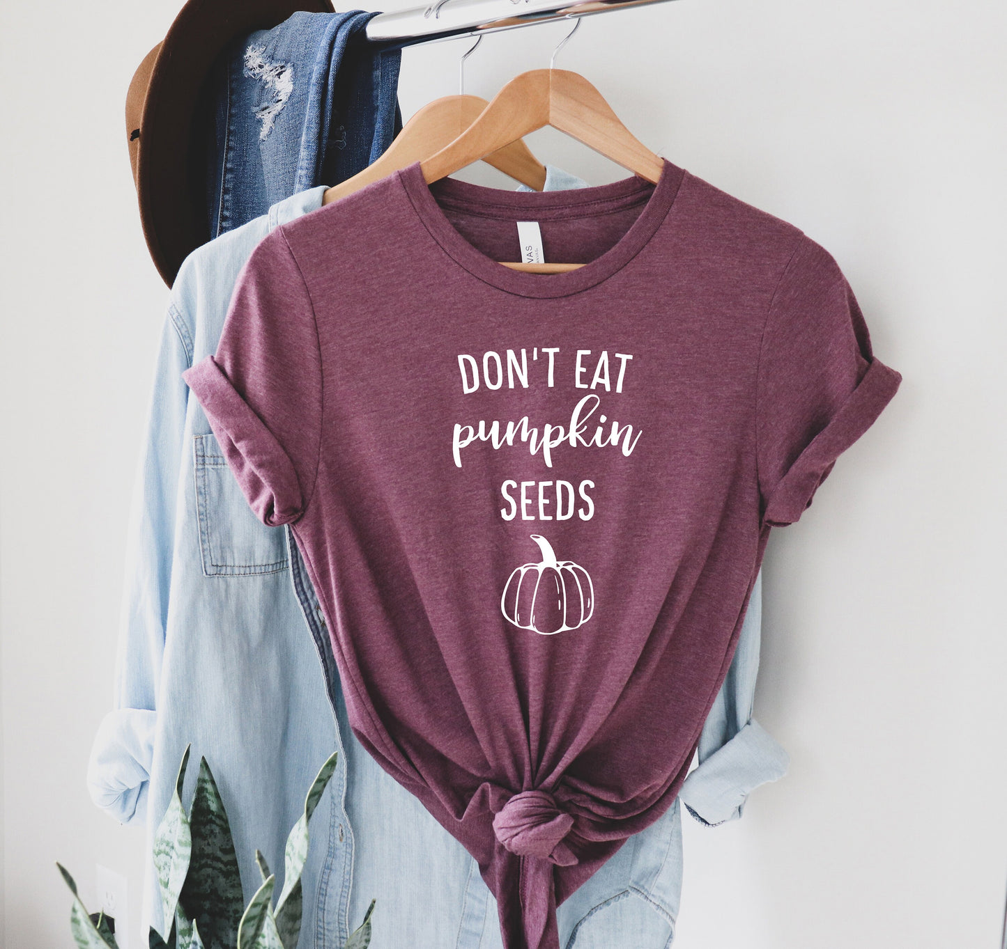 Don't Eat Pumpkin Seeds Unisex T Shirt, Pregnancy Announcement, Funny Maternity Shirt, Pumpkin, Pumpkin Pregnancy