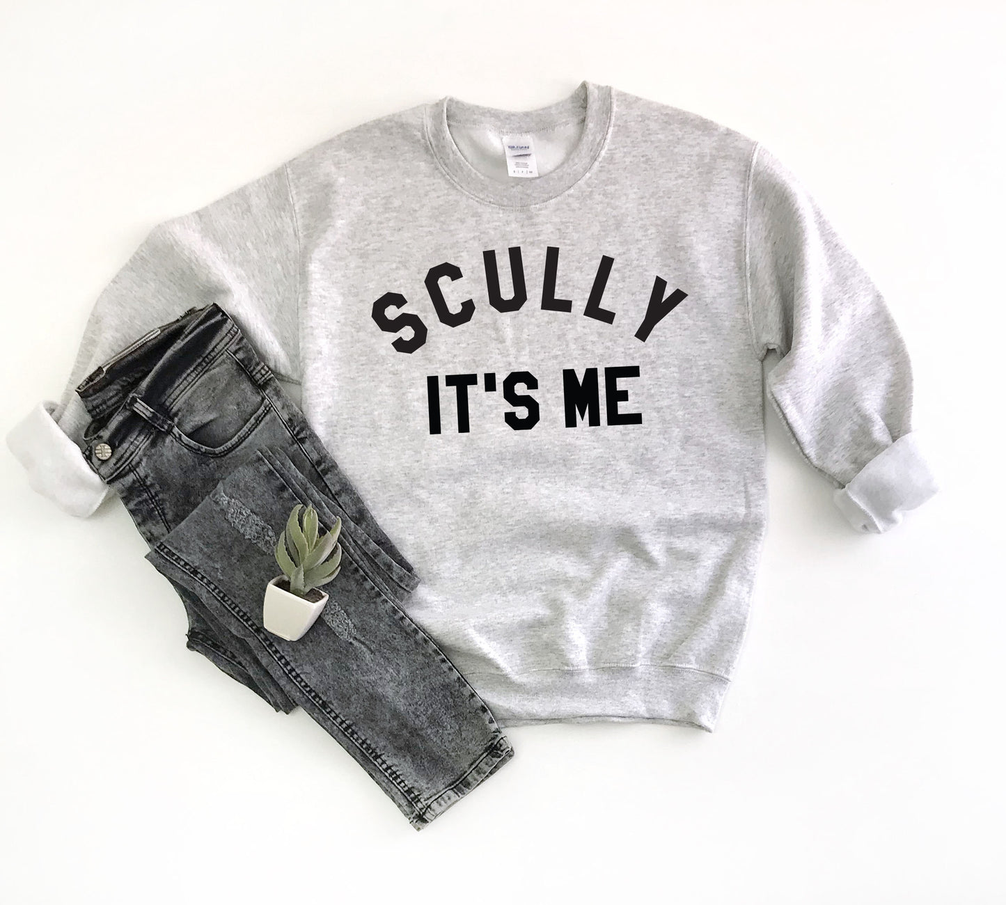 Scully It's Me Unisex Sweatshirt, X-Files Sweatshirt, Mulder and Scully, Fox Mulder, Dana Scully, Truth is out there