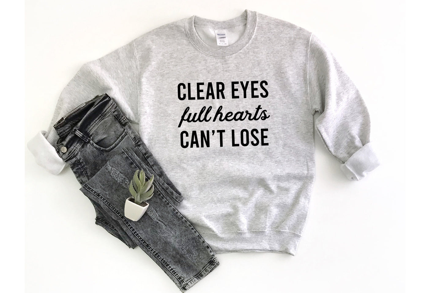 Clear Eyes Full Hearts Can’t Lose Unisex Sweatshirt, Friday Night Lights, Coach Taylor