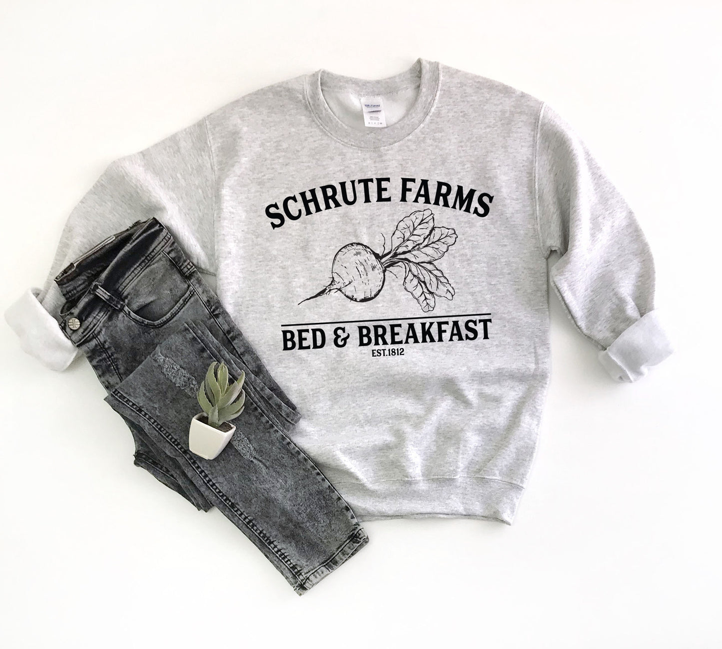 Schrute Farms Sweatshirt Unisex, Bears Beets, The Office shirt, The Office Sweatshirt, Dwight Schrute, Michael Scott, Tumblr shirt