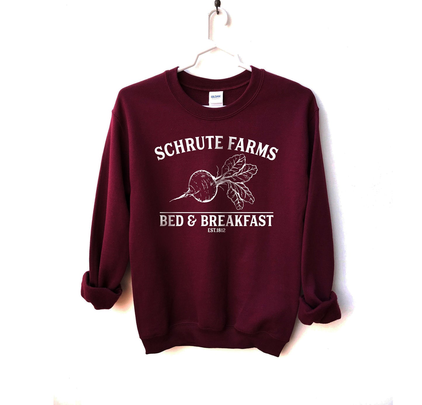 Schrute Farms Sweatshirt Unisex, Bears Beets, The Office shirt, The Office Sweatshirt, Dwight Schrute, Michael Scott, Tumblr shirt