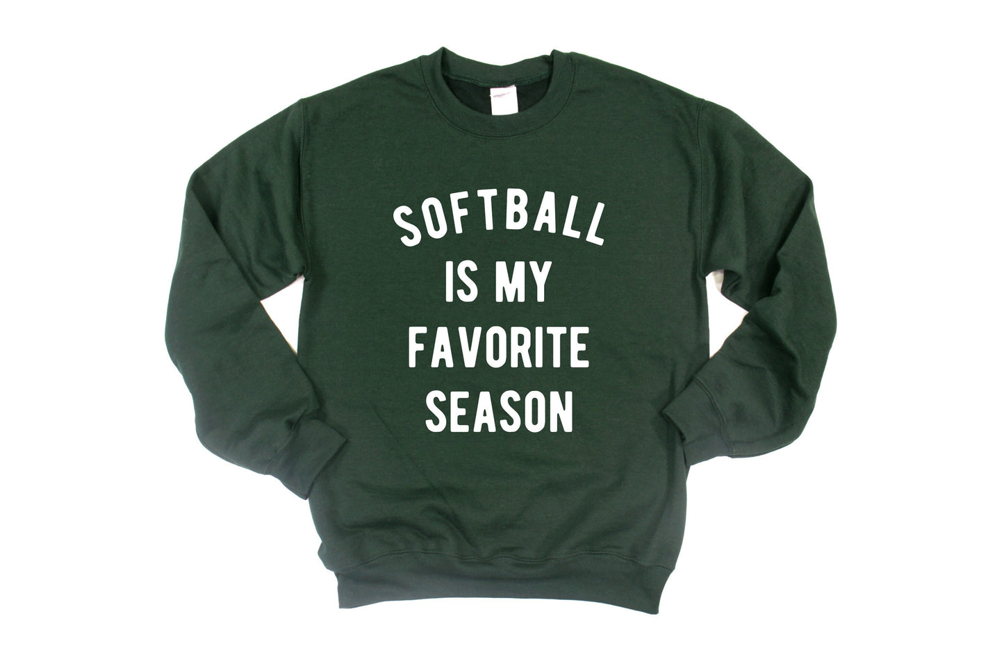 Softball is my Favorite Season Unisex Sweatshirt, Women's Softball Shirt, Softball Sports, Softball league Sweatshirt,