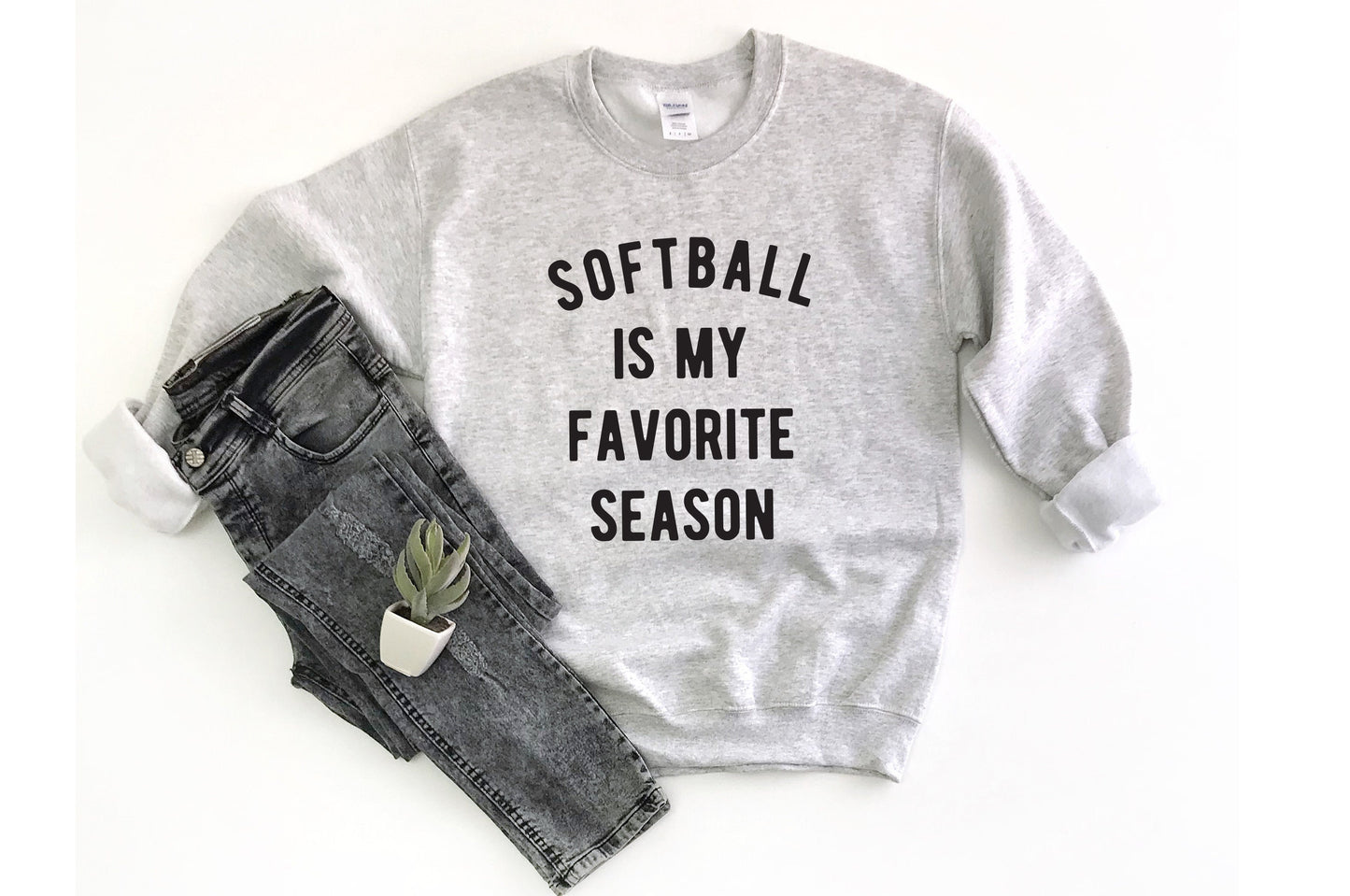 Softball is my Favorite Season Unisex Sweatshirt, Women's Softball Shirt, Softball Sports, Softball league Sweatshirt,