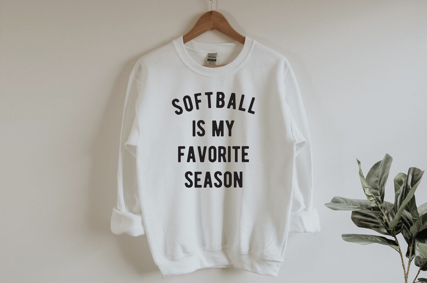 Softball is my Favorite Season Unisex Sweatshirt, Women's Softball Shirt, Softball Sports, Softball league Sweatshirt,