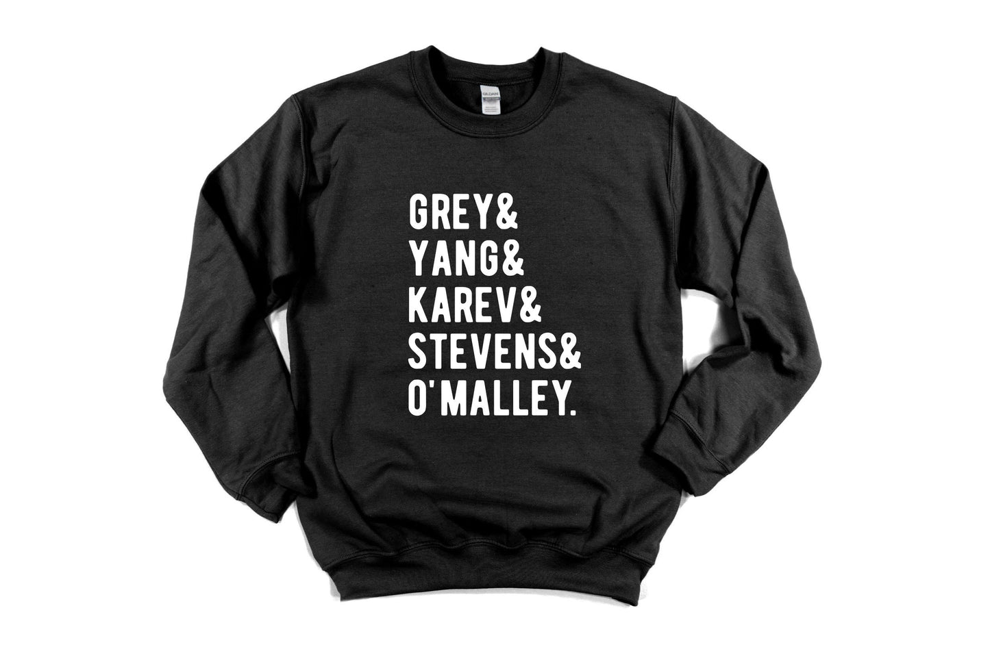 Grey's Anatomy Memorial Hospital Unisex Sweatshirt, Grey's Anatomy Sweatshirt, Meredith Grey Derek Shepherd, Grey's TShirt, Gray, Yang