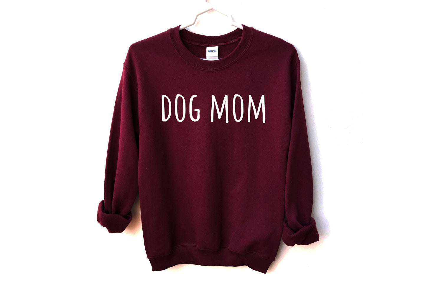 Dog Mom Unisex Sweatshirt, Dog Mom gift, Dog Mama, Stay at home dog mom, Rescue mom, Mother of dogs,  Dog Mom tee, Dog lover, fur mama, woof