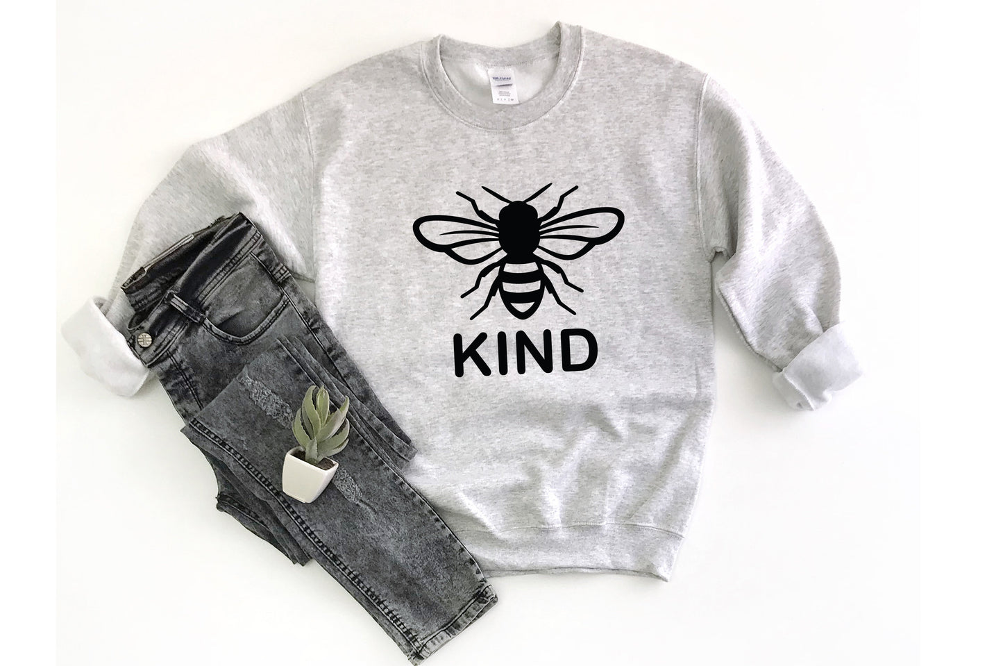 Be Kind Unisex Sweatshirt, Bee Kind, Be Kind Sweatshirt, Be Kind shirt, Kind tee, Inspirational clothing