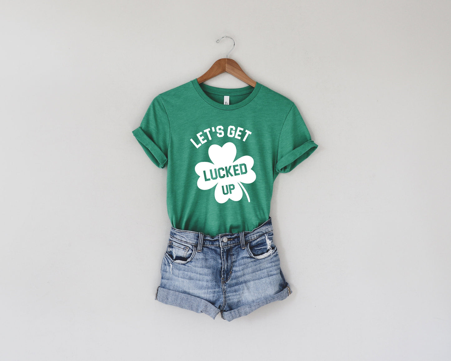 Let's Get Lucked Up Unisex t shirt, St Patricks Day, Here to Paddy, Lucky Af, Shamrock Shirt, Let's Day Drink ,Irish Shirt