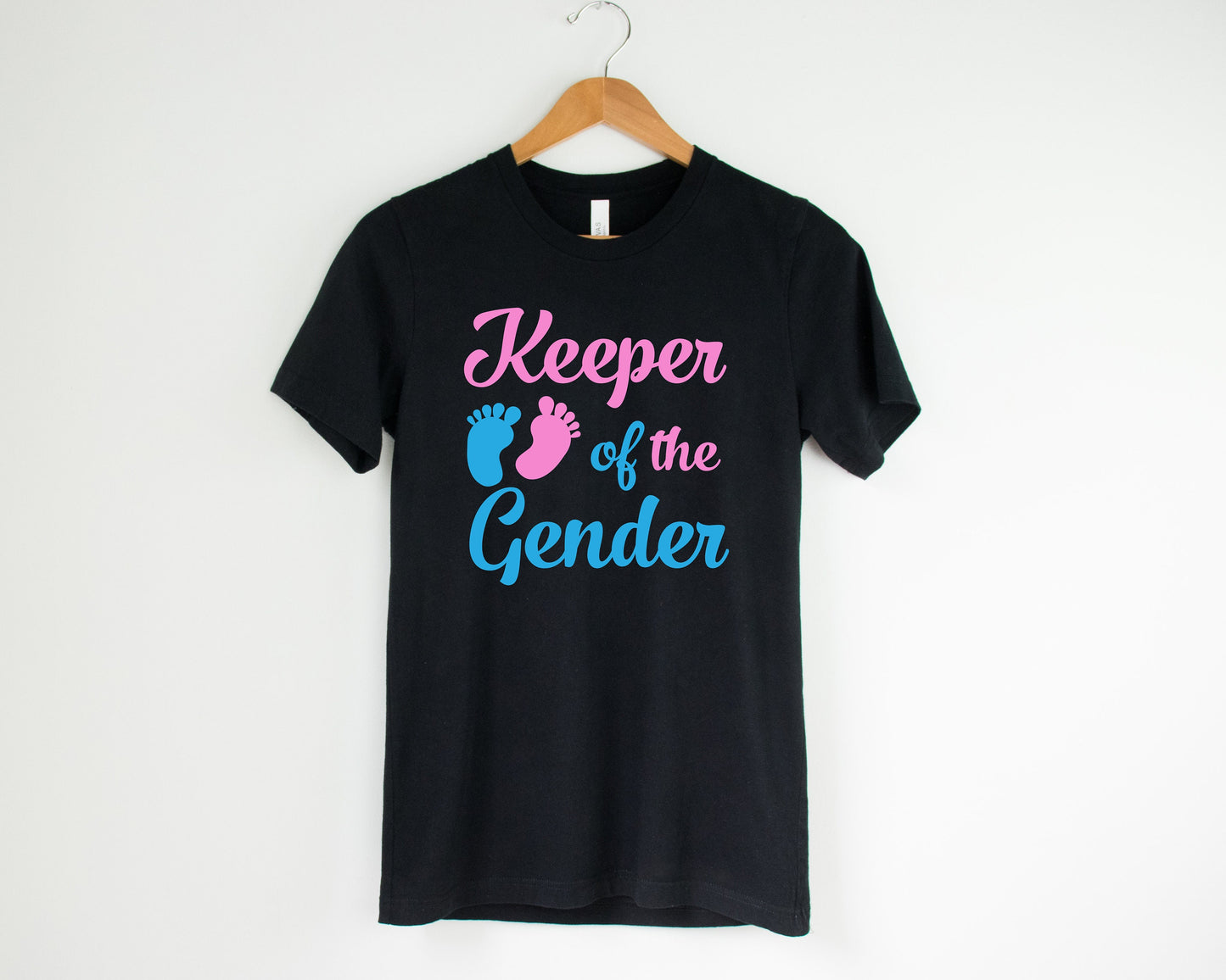 Gender Reveal T shirt, Keeper Of The Gender Unisex T Shirt, Gender Reveal Party, Baby Shower Shirt, Gender Party, He or She, Pink or Blue