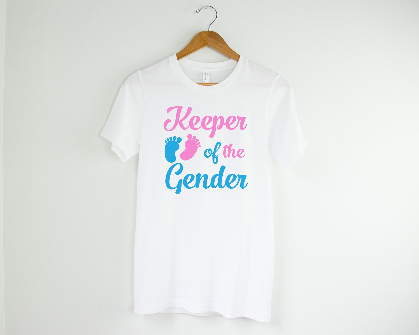 Gender Reveal T shirt, Keeper Of The Gender Unisex T Shirt, Gender Reveal Party, Baby Shower Shirt, Gender Party, He or She, Pink or Blue