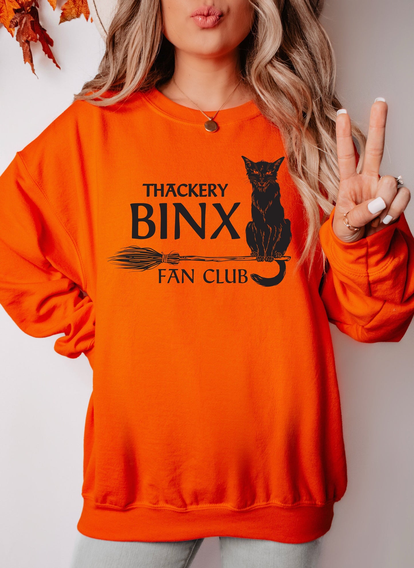 Thackery Binx Fan Club Sweatshirt, Halloween Sweatshirt, Sanderson Sisters, Hocus Pocus, Cats Witches Halloween, Witch Museum, Black Flame