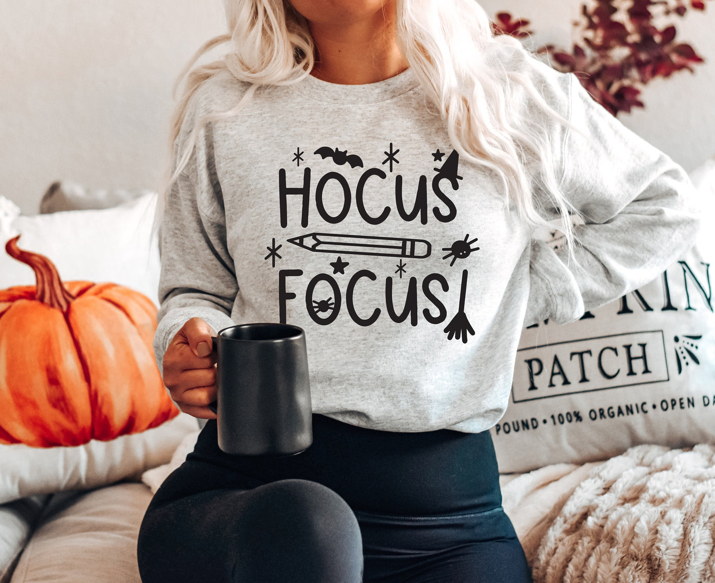 Hocus Focus Teacher Halloween Sweatshirt, Halloween Sweatshirt, Sanderson Sisters, Hocus Pocus, Cats Witches Halloween, Witch Museum