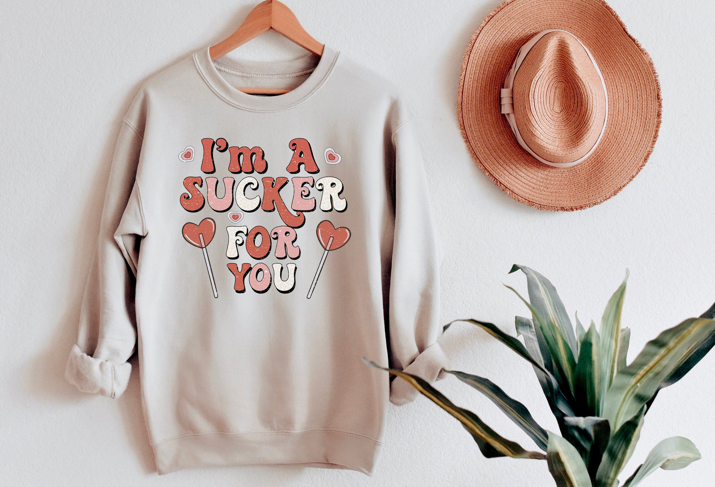 I'm a Sucker for You, Retro Valentine's Day, Heart, For Women, Funny Valentine's, Lucky in Love, XOXO Shirt, Heart Shirt, Valentine's Gift