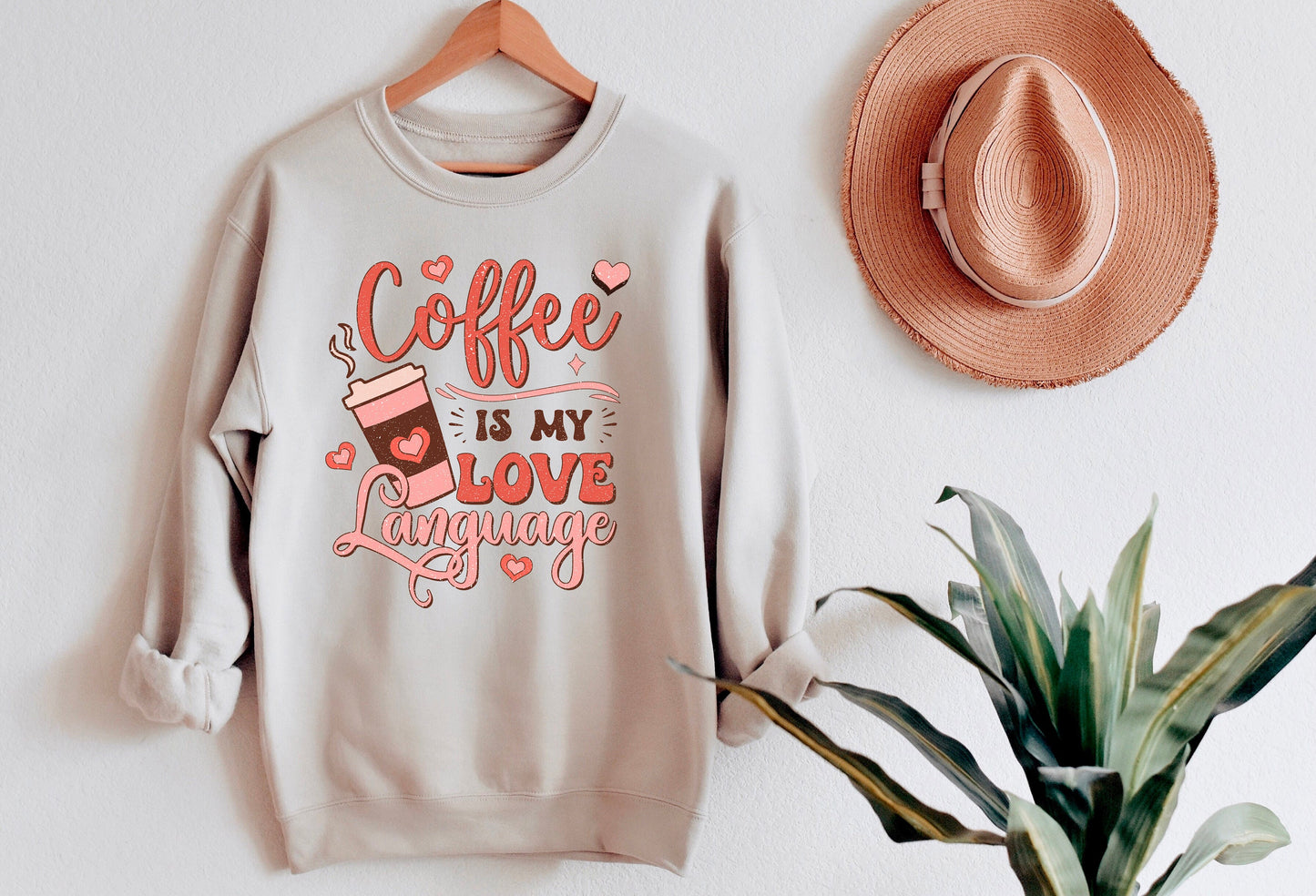 Coffee Is My Love Language, Retro Valentine's shirt, XOXO Shirt, For Women, Be Mine, Heart Shirt, You Are My Valentine, Love Coffee, Love U