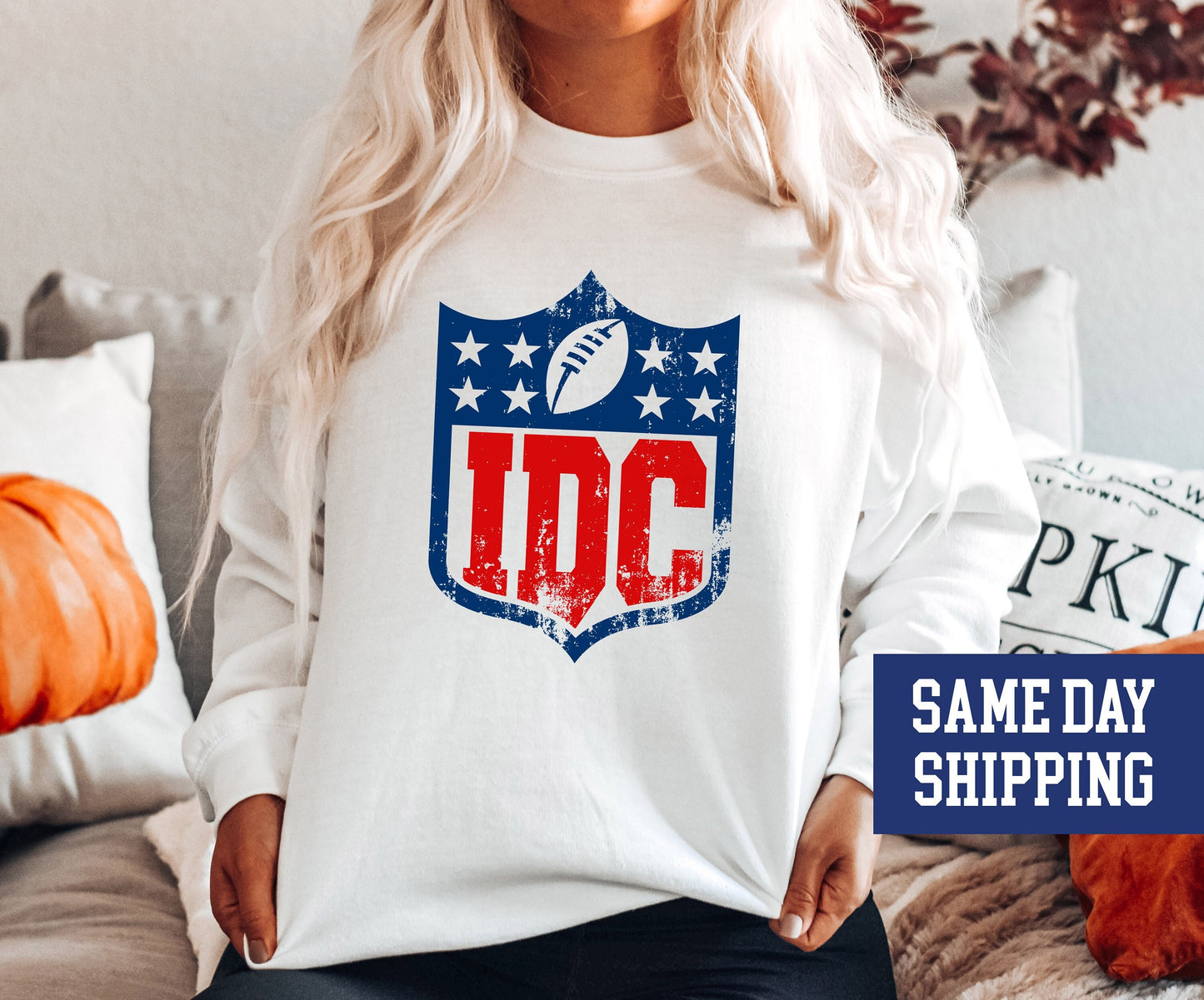 IDC Football Fans Shirt, Super Bowl sweatshirt,  Game Day, Sunday Are for Football, National Football,  Football sweatshirt